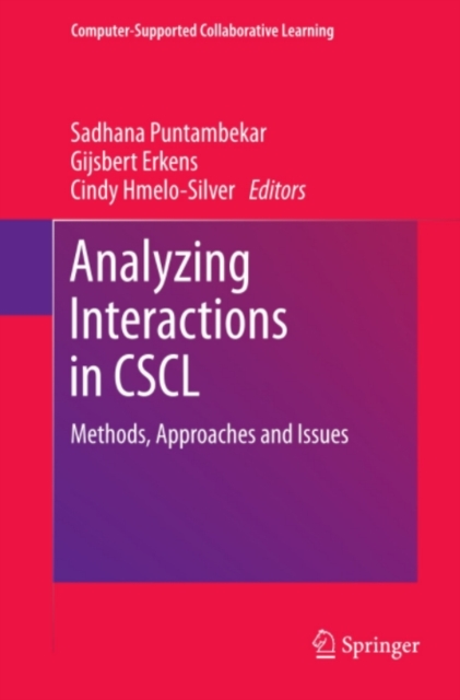 Analyzing Interactions in CSCL : Methods, Approaches and Issues, PDF eBook