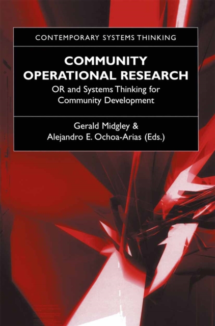 Community Operational Research : OR and Systems Thinking for Community Development, PDF eBook