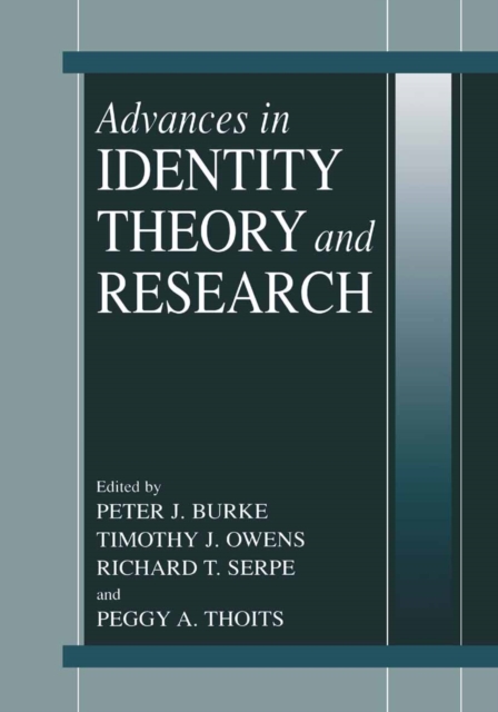 Advances in Identity Theory and Research, PDF eBook