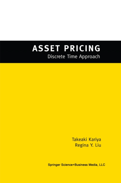 Asset Pricing : -Discrete Time Approach-, PDF eBook