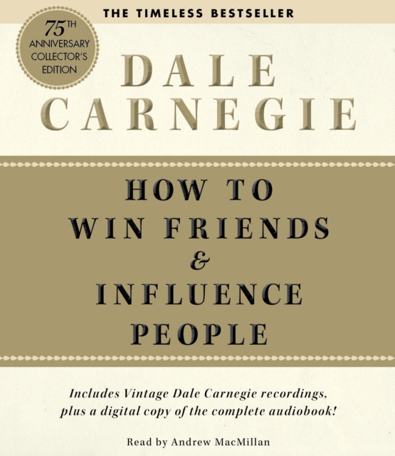 How to Win Friends and Influence People, CD-Audio Book