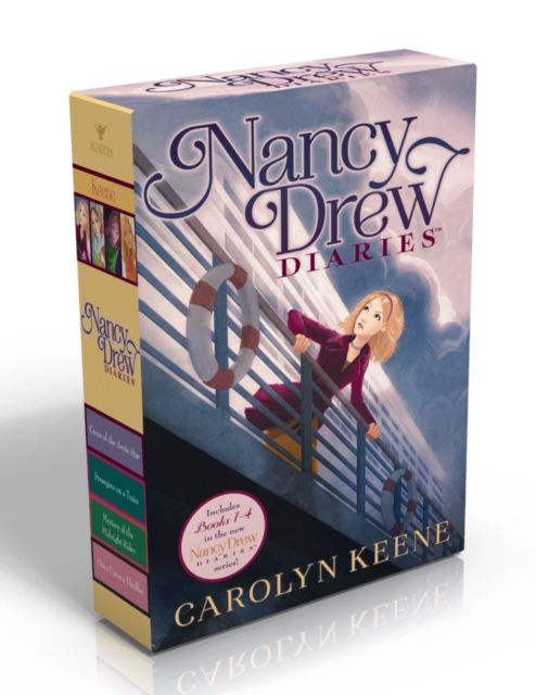 Nancy Drew Diaries (Boxed Set) : Curse of the Arctic Star; Strangers on a Train; Mystery of the Midnight Rider; Once Upon a Thriller, Paperback / softback Book