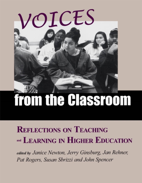 Voices from the Classroom : Reflections on Teaching and Learning in Higher Education, PDF eBook