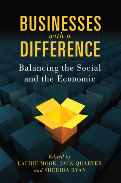Businesses with a Difference : Balancing the Social and the Economic, Paperback / softback Book