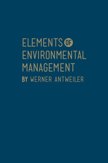 Elements of Environmental Management, Hardback Book