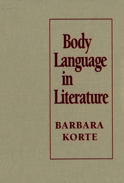 Body Language in Literature, PDF eBook