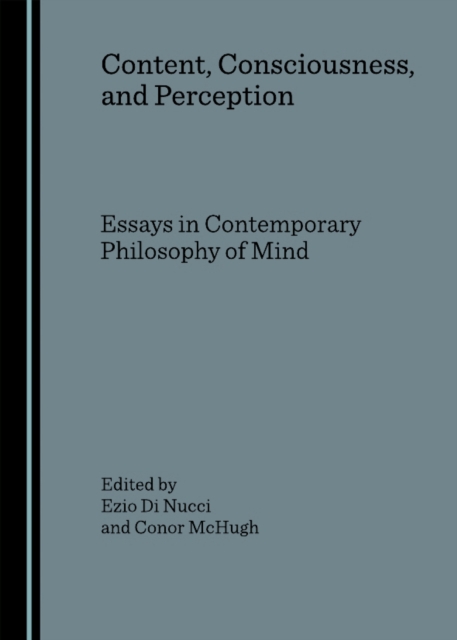 None Content, Consciousness, and Perception : Essays in Contemporary Philosophy of Mind, PDF eBook