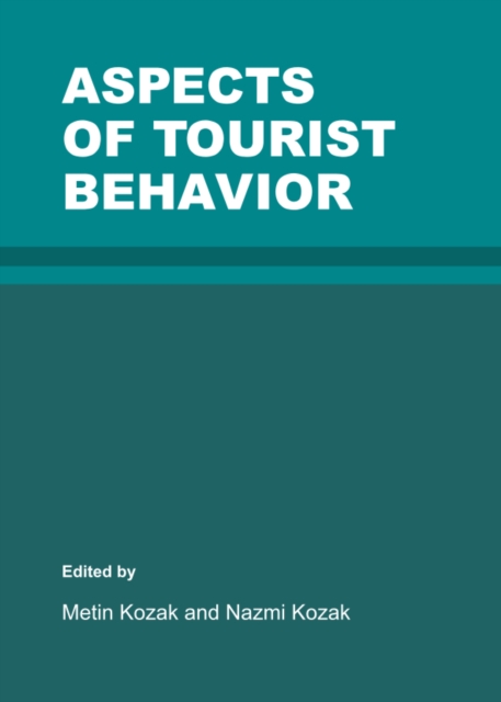 None Aspects of Tourist Behavior, PDF eBook
