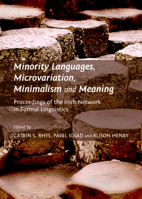 None Minority Languages, Microvariation, Minimalism and Meaning : Proceedings of the Irish Network in Formal Linguistics, PDF eBook