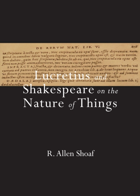 None Lucretius and Shakespeare on the Nature of Things, PDF eBook
