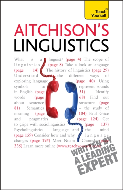 Aitchison's Linguistics : A practical introduction to contemporary linguistics, Paperback / softback Book