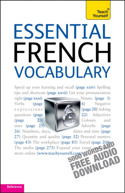 Essential French Vocabulary: Teach Yourself, EPUB eBook