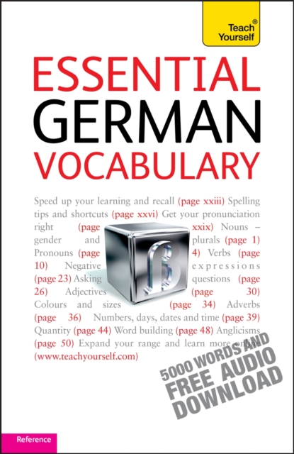 Essential German Vocabulary: Teach Yourself, EPUB eBook