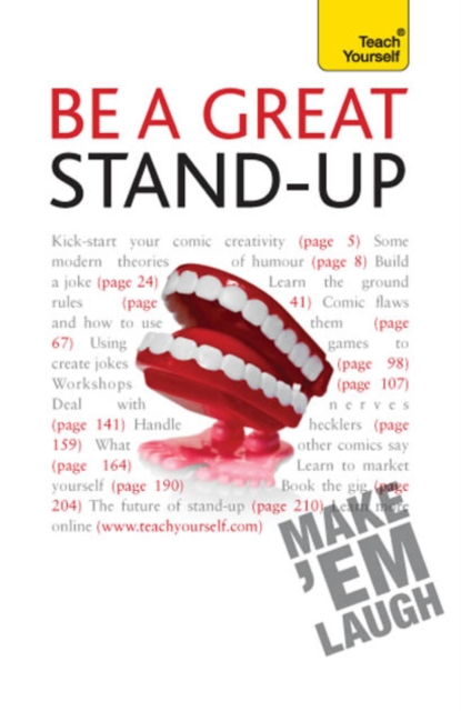 Be a Great Stand-up : How to master the art of stand up comedy and making people laugh, EPUB eBook