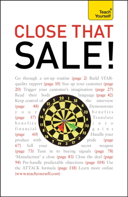 Close that Sale! : A guide to top selling techniques, including 52 skill-honing exercises, EPUB eBook