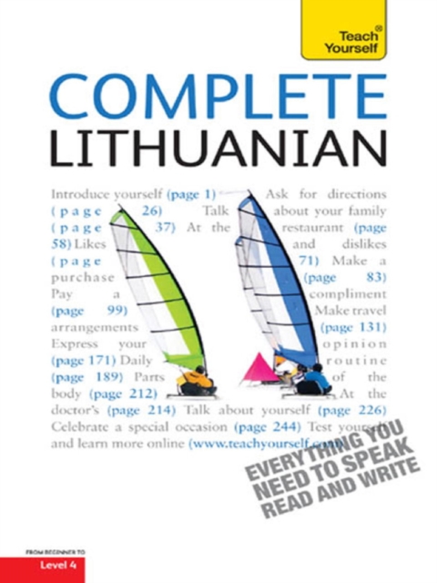 Complete Lithuanian Beginner to Intermediate Course : Learn to read, write, speak and understand a new language with Teach Yourself, EPUB eBook
