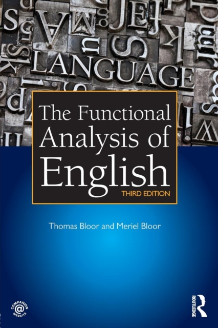 The Functional Analysis of English : A Hallidayan Approach, Paperback / softback Book