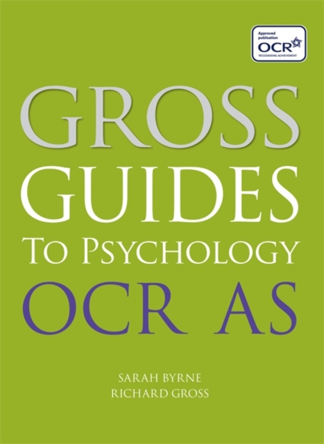 Gross Guides to Psychology: OCR AS, Paperback Book