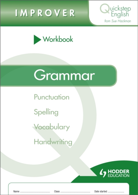 Quickstep English Workbook Grammar Improver Stage, Paperback / softback Book