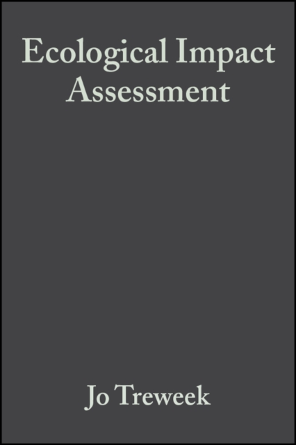 Ecological Impact Assessment, PDF eBook