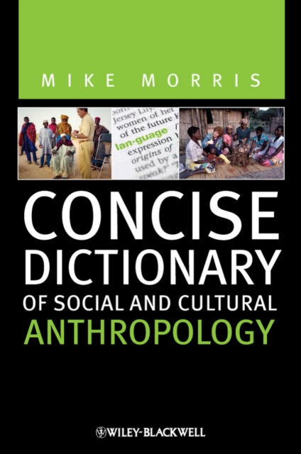 Concise Dictionary of Social and Cultural Anthropology, Hardback Book