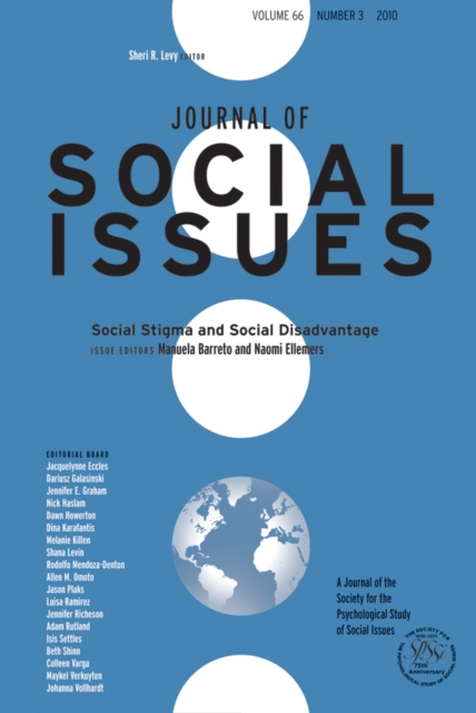 Social Stigma and Social Disadvantage, Paperback / softback Book