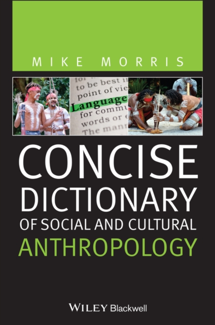 Concise Dictionary of Social and Cultural Anthropology, Paperback / softback Book