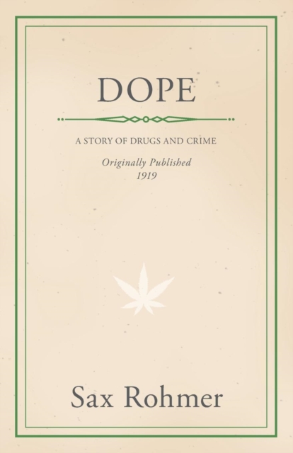 Dope, Paperback / softback Book
