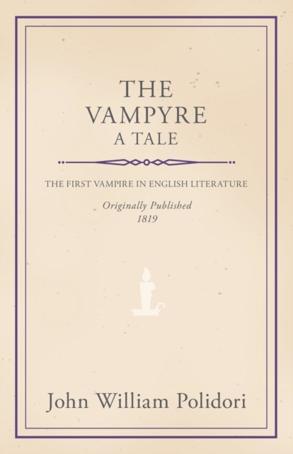 The Vampyre - A Tale, Paperback / softback Book