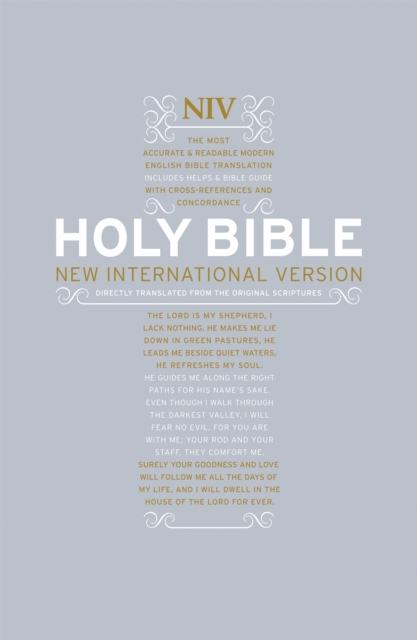 NIV Popular Hardback Bible with Cross-References, Hardback Book