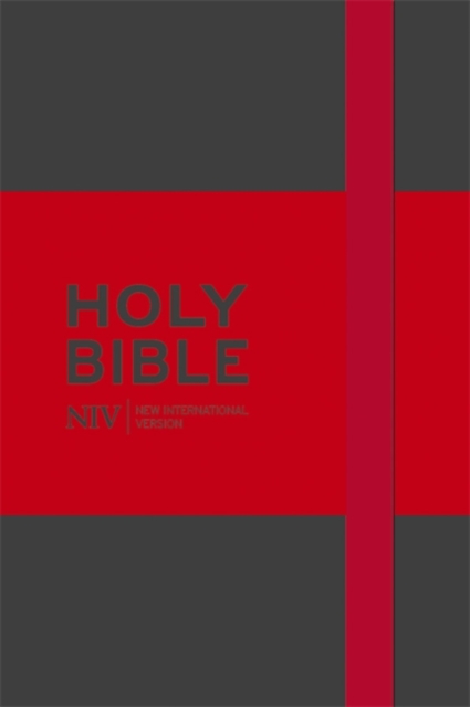 NIV Pocket Grey Notebook Bible, Hardback Book