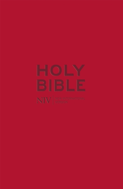 NIV Pocket Red Soft-Tone Bible with Zip, Paperback / softback Book