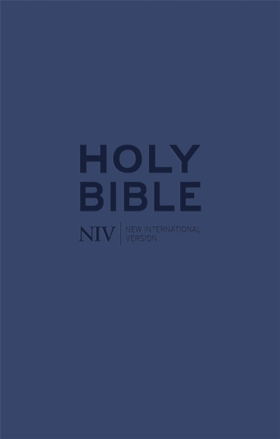 NIV Tiny Navy Soft-tone Bible with Zip, Paperback / softback Book