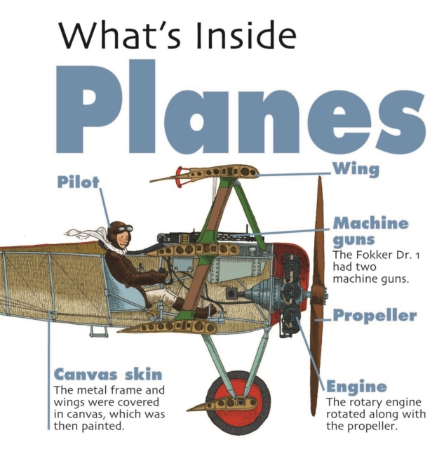 What's Inside?: Planes, Hardback Book