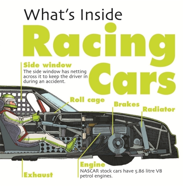 What's Inside?: Racing Cars, Paperback / softback Book