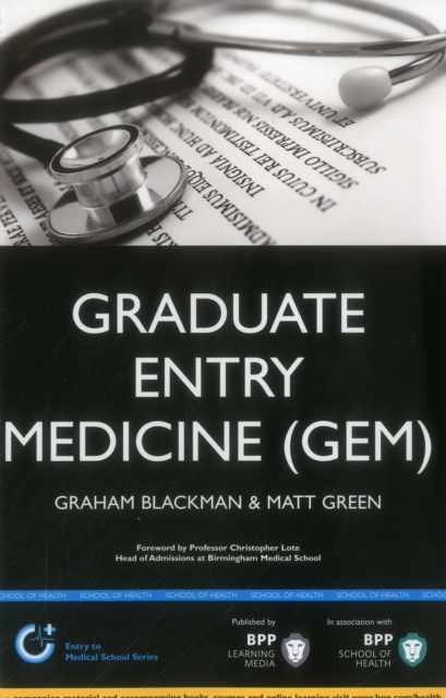 Graduate Entry Medicine (GEM) : Study Text, Paperback Book