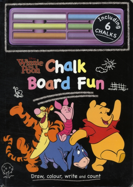 Disney Winnie the Pooh Chalk Board Book, Board book Book