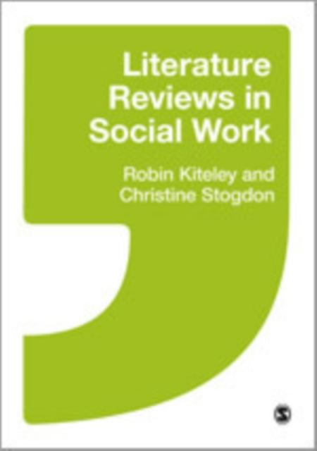 Literature Reviews in Social Work, Hardback Book