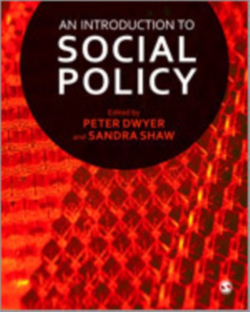 An Introduction to Social Policy, Hardback Book
