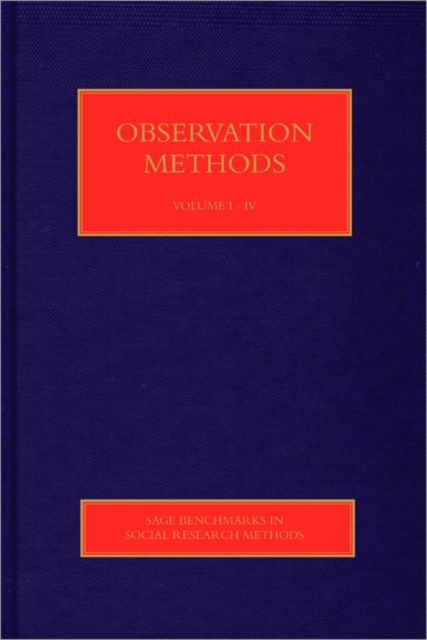 Observation Methods, Multiple-component retail product Book