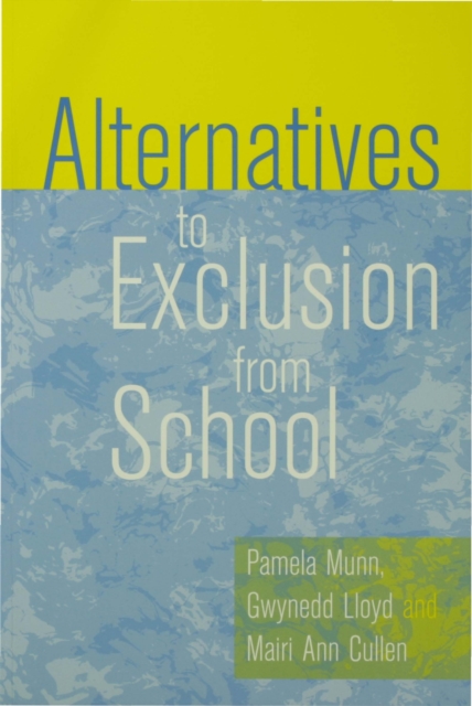 Alternatives to Exclusion from School, EPUB eBook