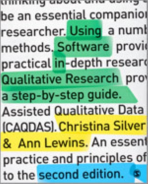 Using Software in Qualitative Research : A Step-by-Step Guide, Hardback Book
