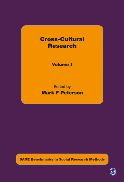 Cross-Cultural Research, Multiple-component retail product Book