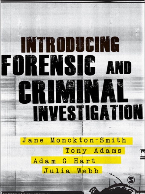 Introducing Forensic and Criminal Investigation : SAGE Publications, EPUB eBook