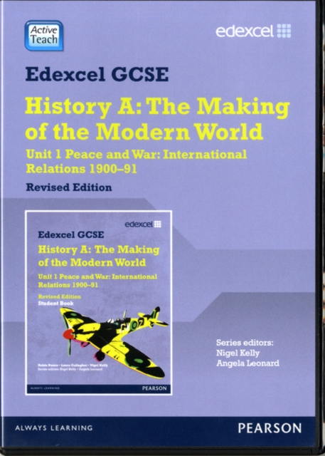 Edexcel GCSE Modern World History Unit 1 ActiveTeach : Peace and War: International Relations 1900-91 Unit 1, CD-ROM Book