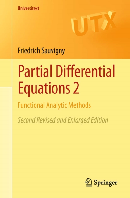 Partial Differential Equations 2 : Functional Analytic Methods, PDF eBook