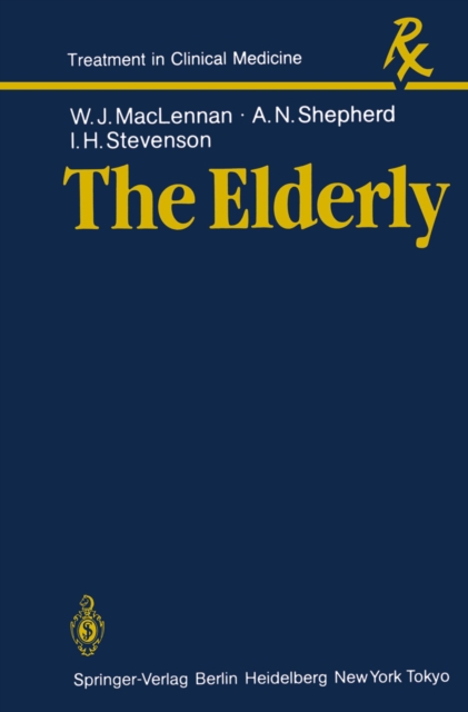 The Elderly, PDF eBook