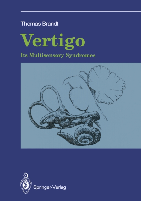 Vertigo: Its Multisensory Syndromes, PDF eBook