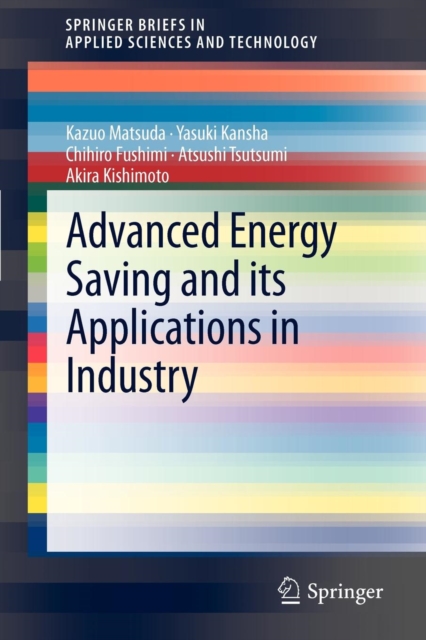 Advanced Energy Saving and its Applications in Industry, Paperback / softback Book