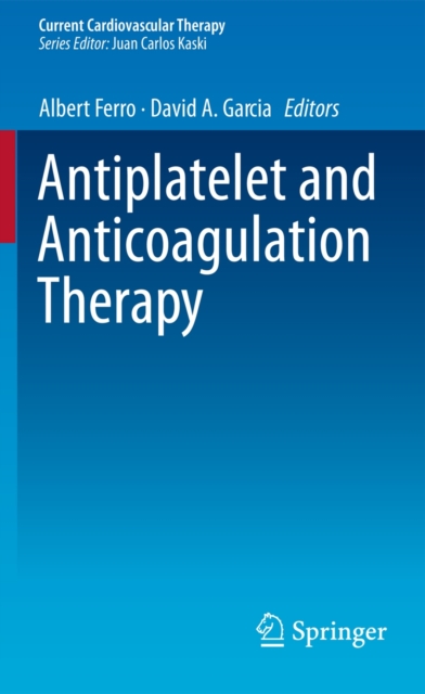 Antiplatelet and Anticoagulation Therapy, Paperback / softback Book
